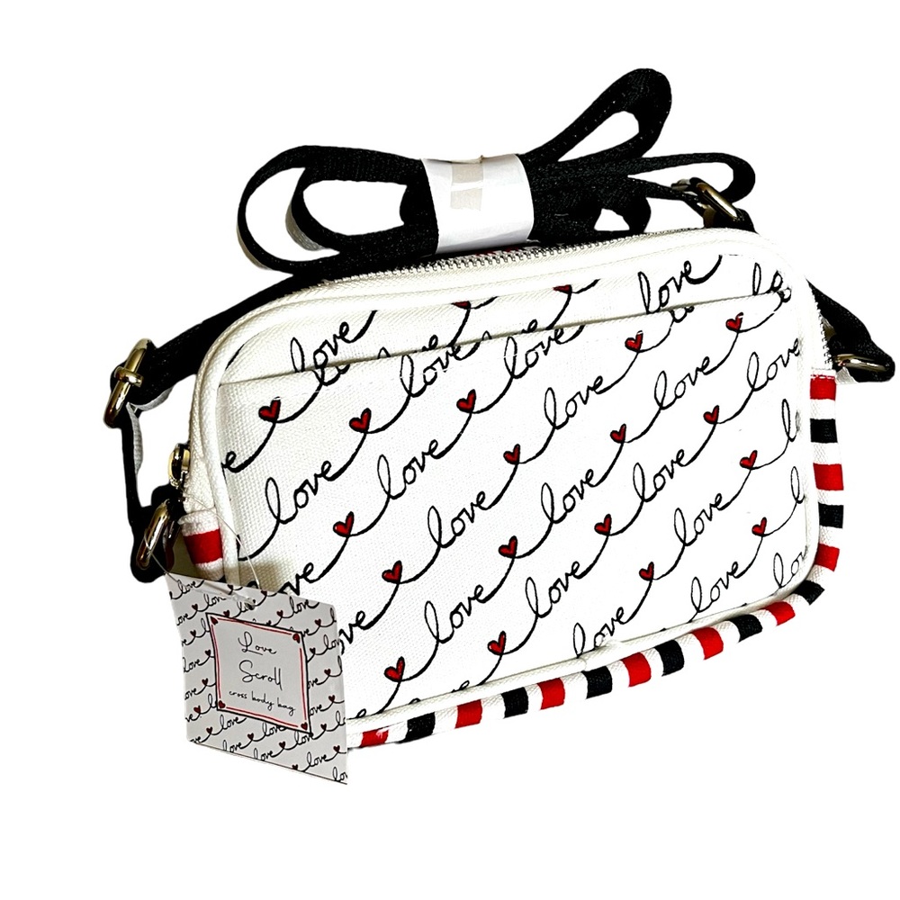 Brighton Love Scroll Cross Body Bag NWT